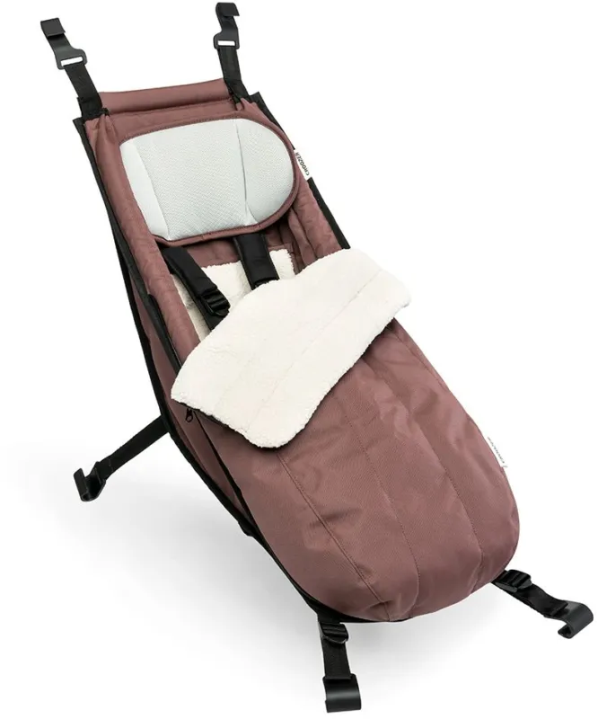 Abverkauf Croozer Babysitz Winter-Set - für Babysitz ab 2018 - berry - Größe One Size