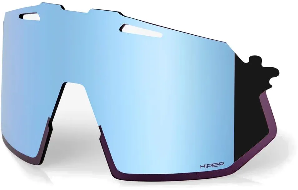 Meistverkauft 100 Percent Hypercraft SQ Ersatzglas - HiPER Polycarbonat Blue - Blue - Größe One Size