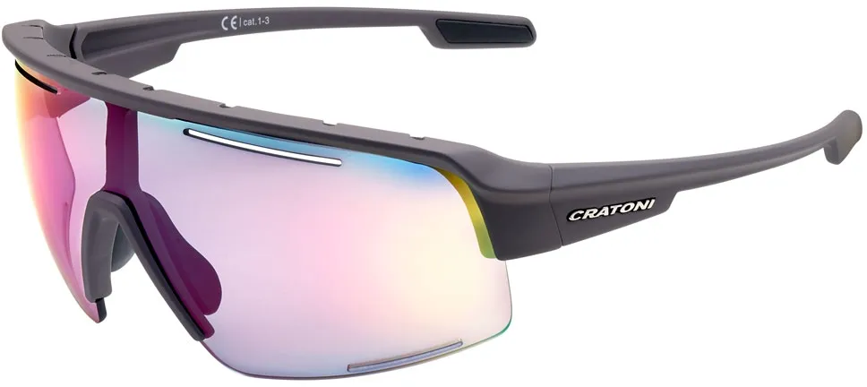 Super-Preis Cratoni C-Matic NXT photochromic coffee rubber/clear - plasma mirror - coffee rubber + clear with plasma mirror - Größe One Size