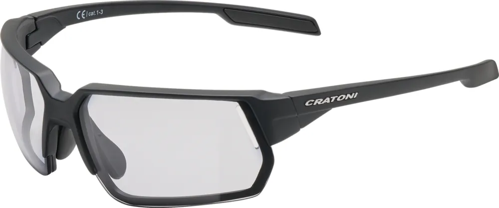 Cratoni C-Lite NXT photochromic coffee matt/clear - plasma mirror - coffee matt + clear with plasma mirror - Größe One Size Letzte Chance