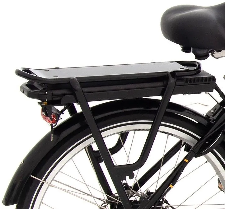 Begrenztes Angebot Babboe Gepäckträger GWA System - Max/Big-E - schwarz - Größe One Size