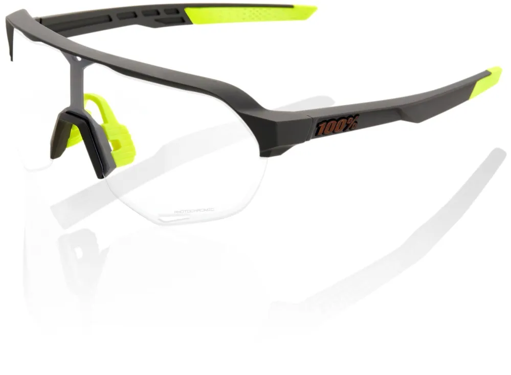 Neuheit 100 Percent S2 Photochromic Lens Soft Tact Cool Grey / Photochromic Lens - Soft Tact Cool Grey - Größe One Size