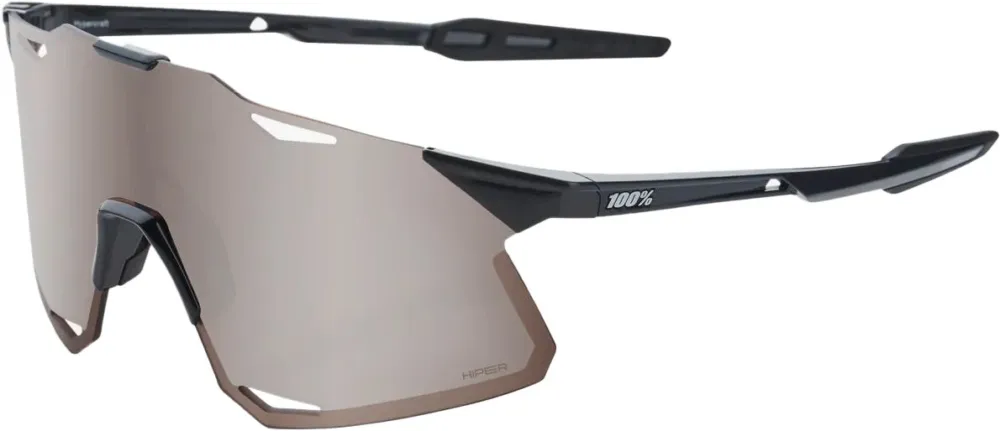 100 Percent Hypercraft Gloss Black / HiPER Silver Mirror - Gloss Black - Größe One Size Aktuell