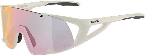 Alpina Hawkeye S QV cool-grey matt / Varioflex rainbow mirror lens - cool-grey matt - Größe One Size Neu Im Sortiment