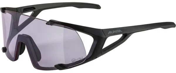 Alpina Hawkeye S Q-Lite V black matt / Varioflex purple mirror lens - black matt - Größe One Size Begrenztes Angebot