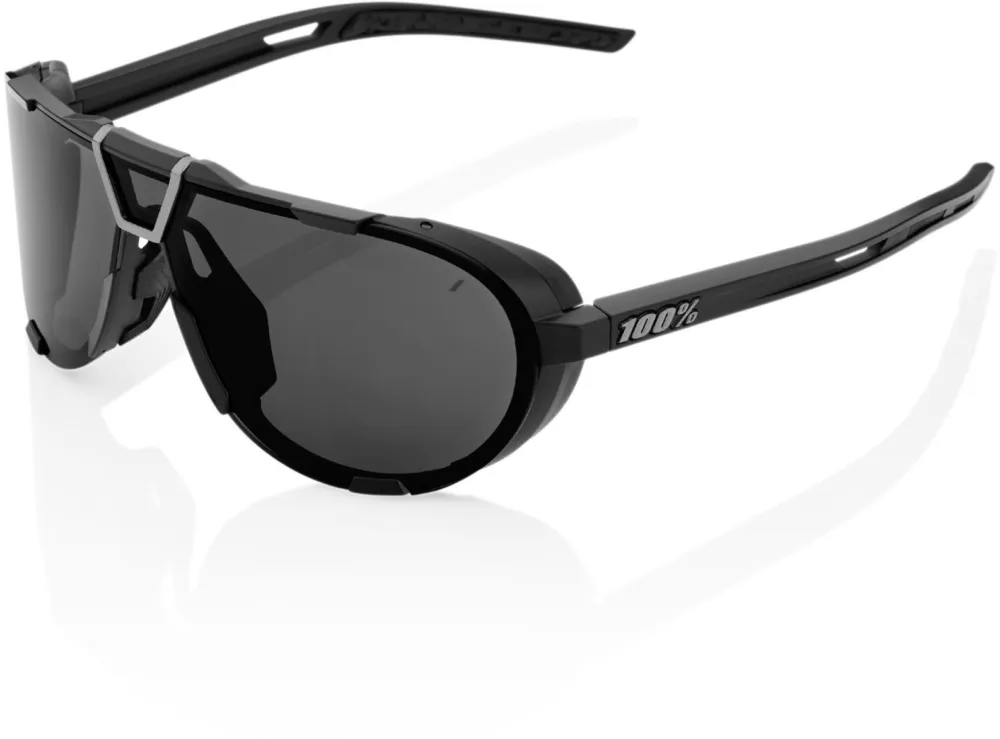Billig 100 Percent Westcraft Matte Black / Smoke Lens - matte black - Größe One Size