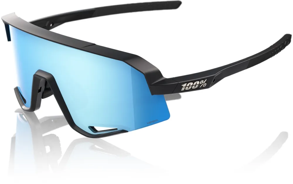 100 Percent Slendale Matte Black / HiPER Multilayer Mirror Lens - matte black - Größe One Size Kostenloser Versand