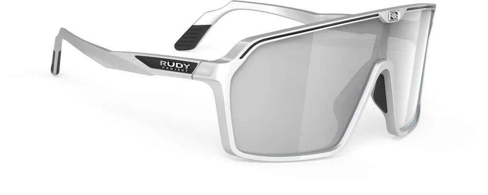 Rudy Project Spinshield Momentum Metal Silver Matte / Laser Black - Silver Matte - Größe One Size Zertifiziert