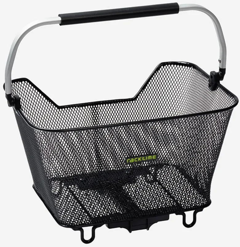 Jetzt Kaufen Racktime Gepäckträgerkorb Baskit Deluxe 2.0, inkl. Snapit 2.0 Adapter - schwarz - Größe 23 Liter