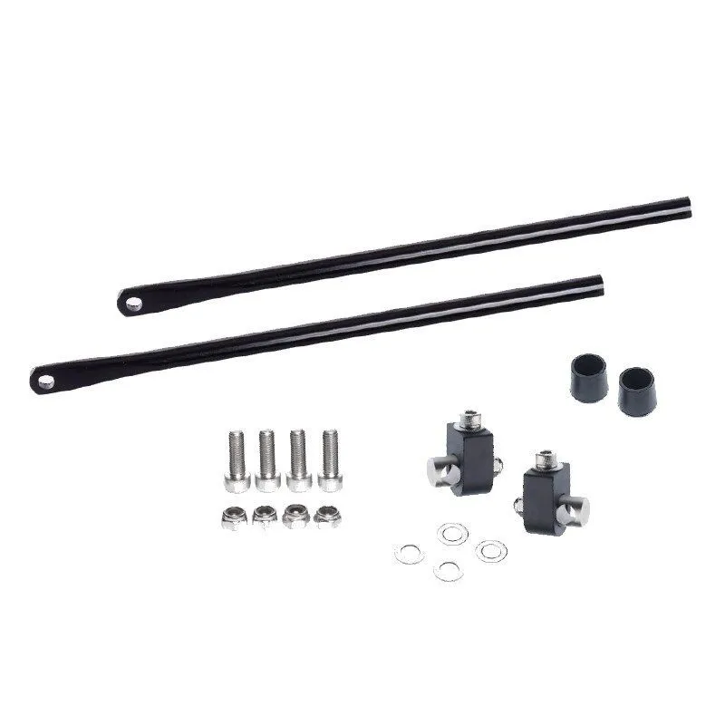 Neue Ware Racktime Gepäckträgerbefestigung Montageset Basic 2.0 - schwarz - Größe One Size