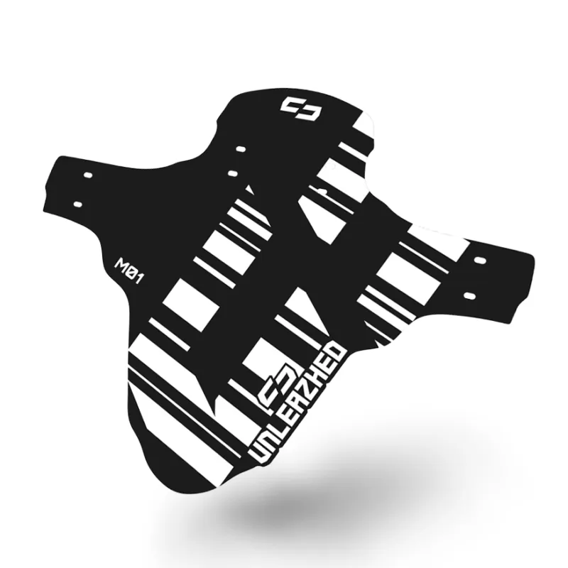 Unleazhed Unsplash M01 Mudguard Logo Skin small - White - Größe 24 bis 29 Zoll Super-Preis