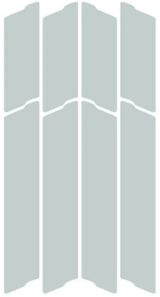 Unleazhed Lightning L02 Rahmen Reflektoren Set - silver / white - Größe One Size Zertifiziert
