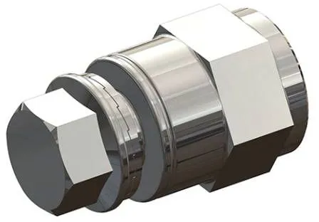 Croozer Achsmutteradapter M10x1 - Silver - Größe One Size Markenprodukt