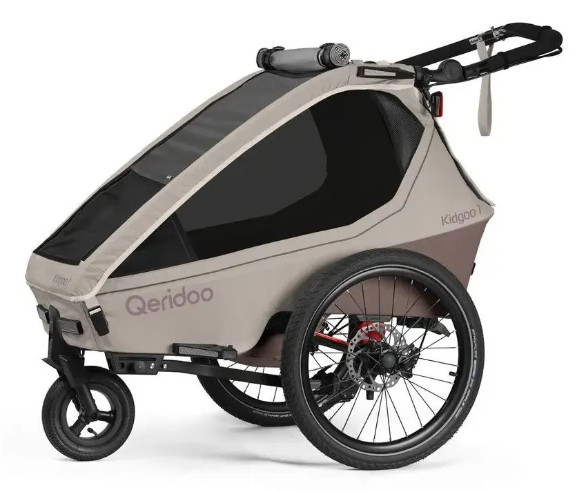 Qeridoo Kidgoo 1 Pro - Barista Brown - Größe EINSITZER Sonderangebot