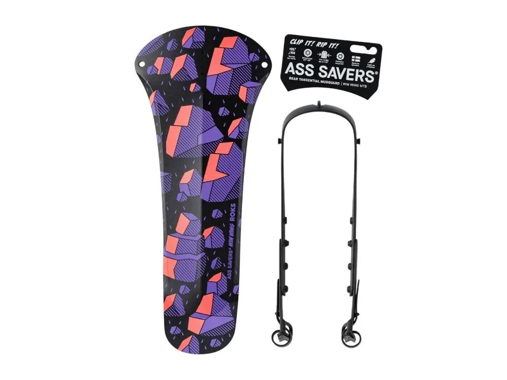 Ass Savers WMS-1 Win Wing MTB Spritzschutz HR Roks - Roks - Größe One Size Jetzt Kaufen