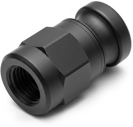 Rabatt Qeridoo Vollachsadapter M12x1,25 - schwarz - Größe M12x1.25