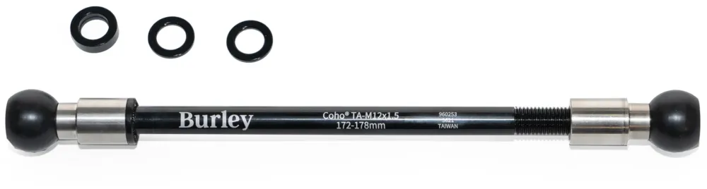 Abverkauf BURLEY Steckachse COHO 12x1,5 - schwarz - Größe 172-178 MM