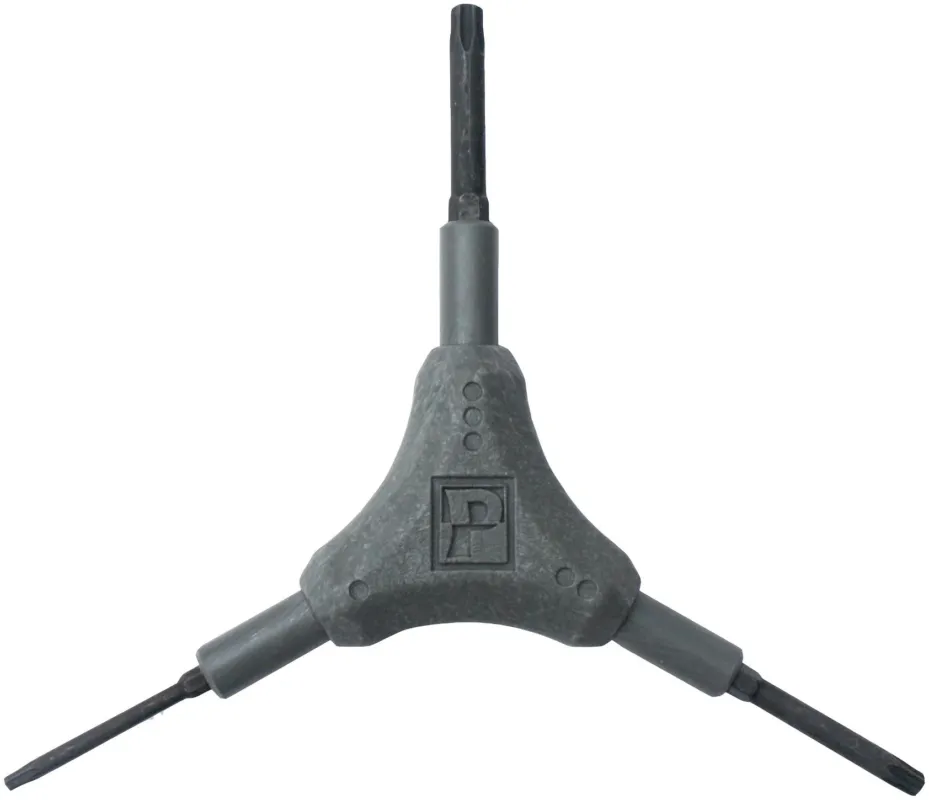 Neue Ware PEDROS Y-Torx Vielzahnschlüssel T10/T25/T30 - grau - Größe One Size