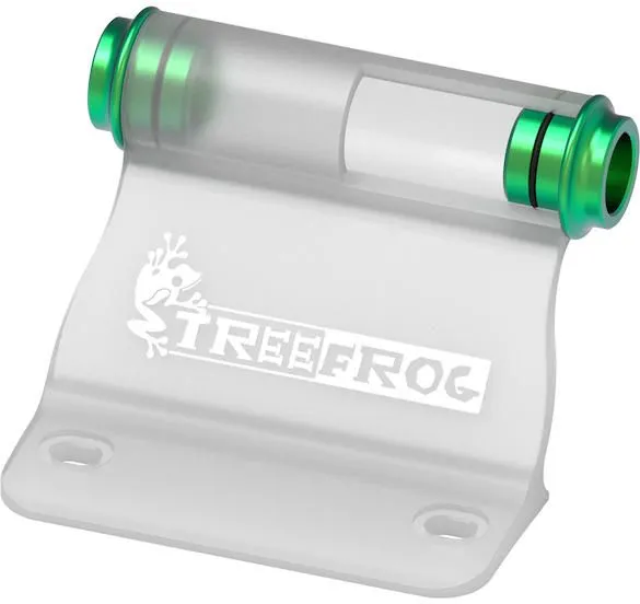 TREEFROG Stopfen Set für Universal Gabelhalterung 15x100 mm - grün - Größe 15x100 mm Meistverkauft