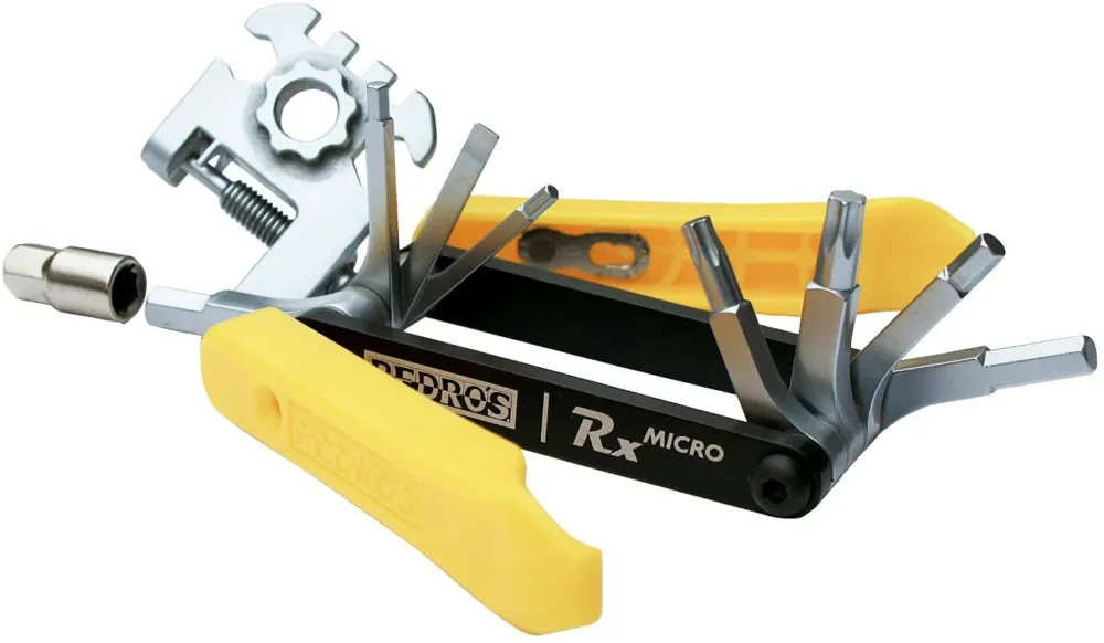 Preisknaller PEDROS Rx Micro-20 Multitool - Gelb - Größe 20 Funktionen