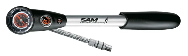 SKS SAM Gabel-/ Dämpferpumpe bis 315 PSI - silber - Größe bis 360 PSI Schnäppchen