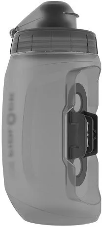 Schneller Versand Fidlock Twist Ersatz Trinkflasche 450 ohne Bottle Connector - transparent schwarz, FIDLOCK-Logo - Größe 450 ml