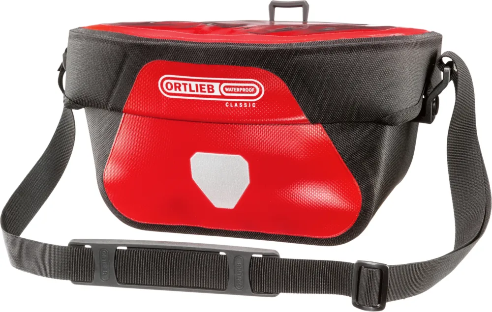 Ortlieb Ultimate Lenkertasche 5L - red / black - Größe 5 Liter Garantierte Lieferung