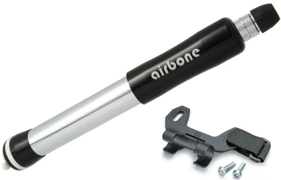 Billig Airbone Minipumpe Mouse Tail Mini ZT-509, AV/DV/SV - schwarz - Größe bis 100psi/7 bar
