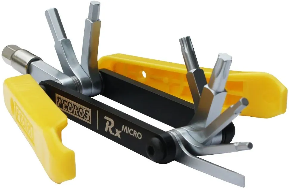 Günstig PEDROS Rx Micro-9 Multitool - Gelb - Größe 9 Funktionen