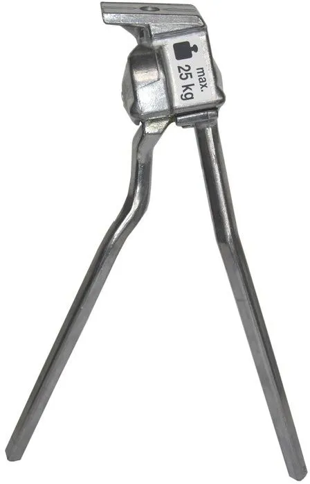 Versand Am Gleichen Tag ESGE Zweibeinständer Alu L - silber - Größe L / 320mm