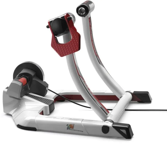 Sichere Zahlung Elite Qubo Power MAG Smart B+ Rollentrainer - weiß/rot - Größe One Size