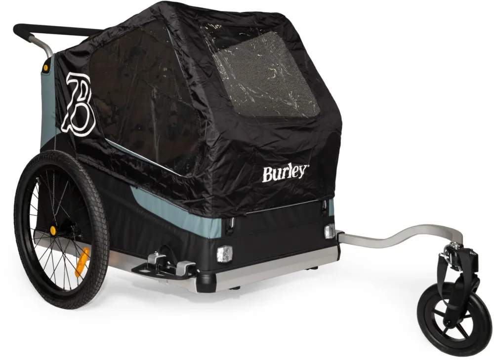 Günstig BURLEY Regenverdeck Bark Ranger XL - Anthrazit - Größe One Size