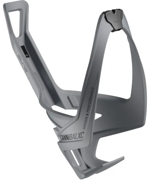 Elite Flaschenhalter Cannibal XC, soft touch - grau-schwarz - Größe Zugriff mittig Knallerangebot