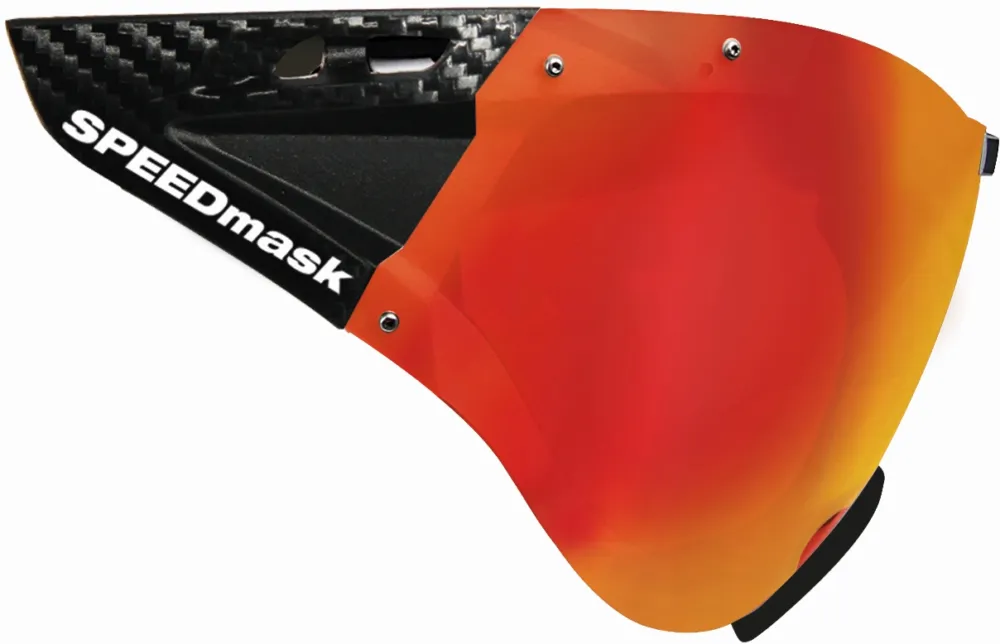 Casco SPEEDmask Carbonic rot Multilayer Visier - rot - Größe One Size Sale