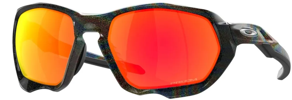 Versand Am Gleichen Tag Oakley Plazma Dark Galaxy/Prizm Ruby - DARK GALAXY - Größe One Size