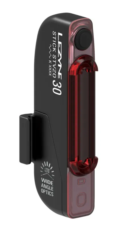 Lezyne Stick Drive Rücklicht StVZO - schwarz - Größe 30 Lumen Solange Der Vorrat Reicht