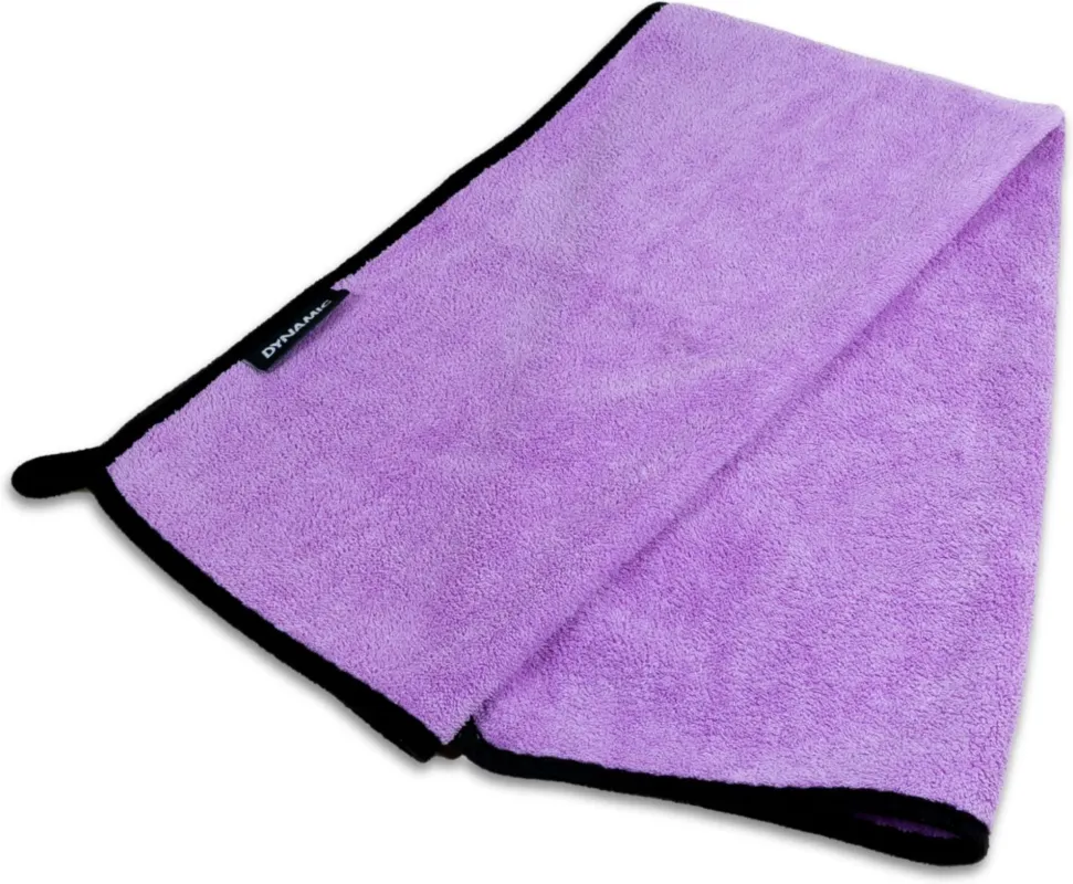 Markenprodukt Dynamic Turbo Towel Microfaser Poliertuch - Lila - Größe 80 x 40 cm