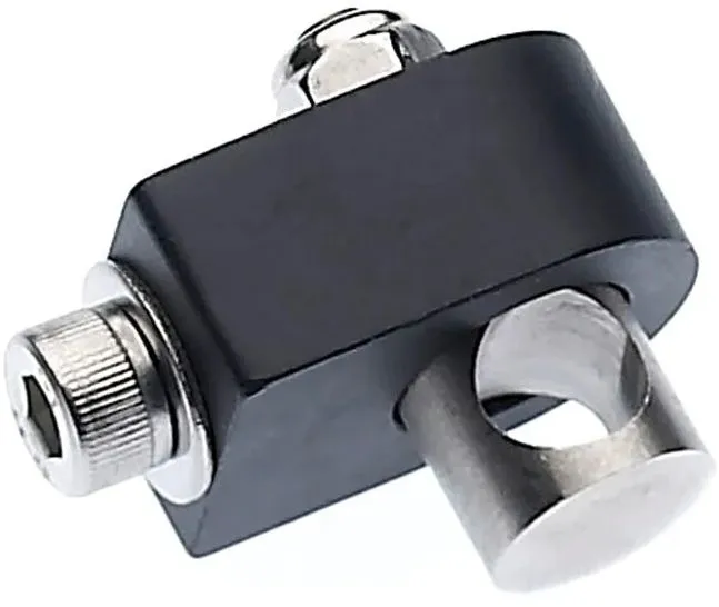 Klemmblock Tubus/Racktime einzeln - schwarz - Größe One Size Gratis Versand