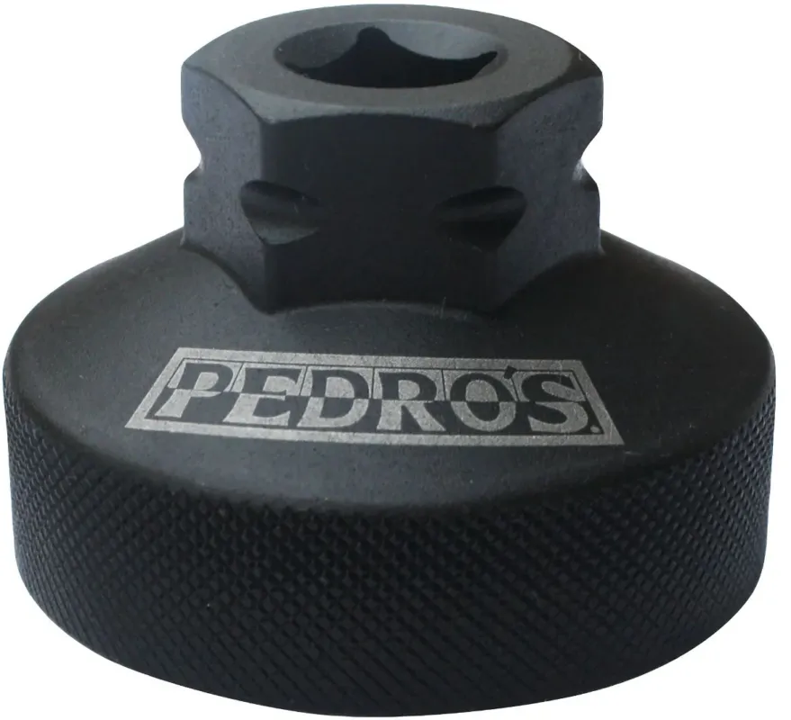 PEDROS Innenlager-Steckschlüssel für Shimano Hollowtech II - schwarz - Größe One Size Schneller Versand