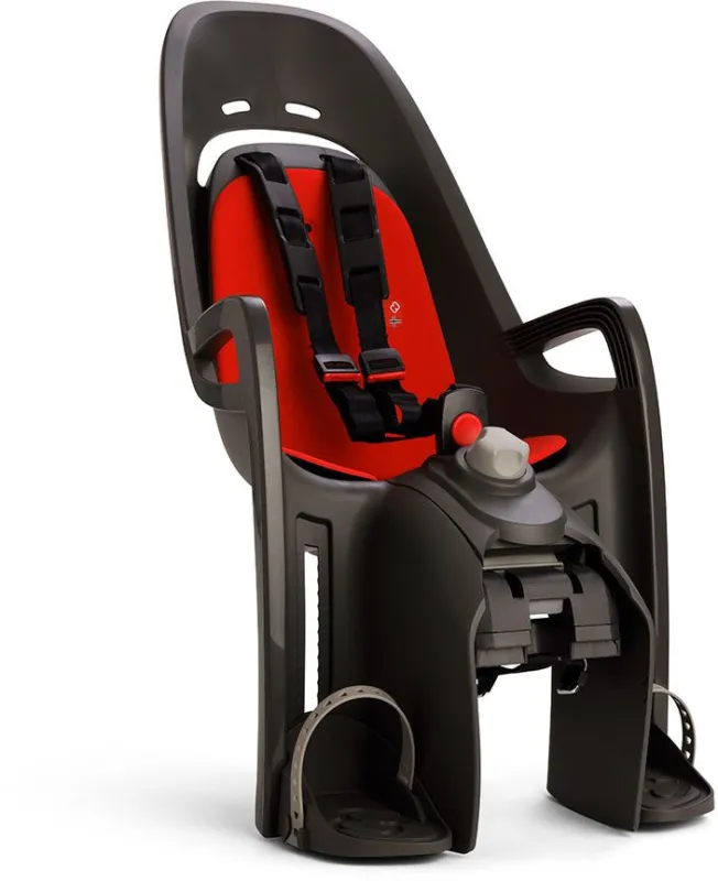 Schneller Versand Hamax Zenith Relax mit Gepäckträgerhaltung - Grey-Red - Größe One Size