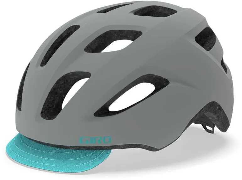 Sonderaktion Giro Trella - matte grey/dark teal - Größe 50-57 cm (UW)