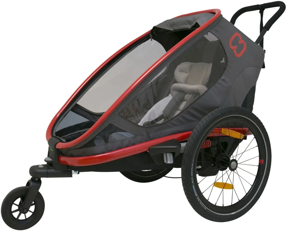 Hamax Outback One - charcoal/rot - Größe One Size Wochenendangebot