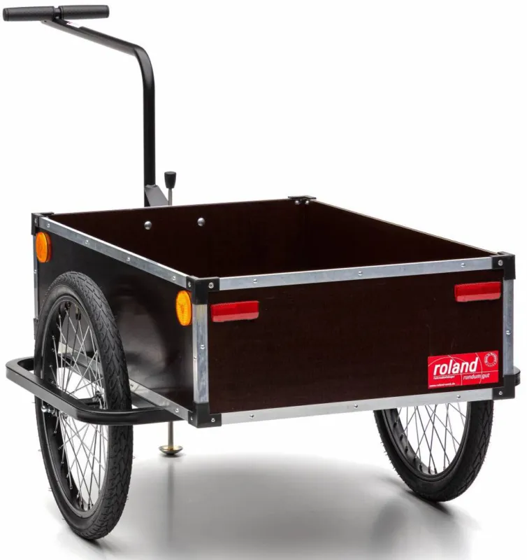 Mega-Angebot ROLAND Transportanhänger Profi Hochdeichsel - braun - Größe 120 L