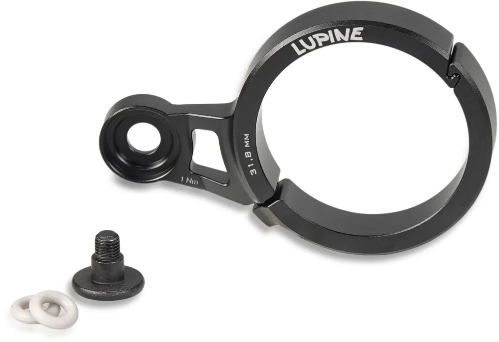 Top-Angebot Lupine SL Nano Lenkerhalter - schwarz - Größe Ø 31,8 mm