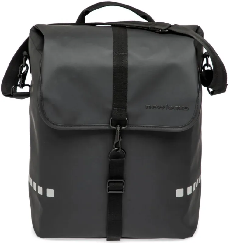 Direktkauf New Looxs Radtasche Odense Single - black - Größe 17,5 Liter