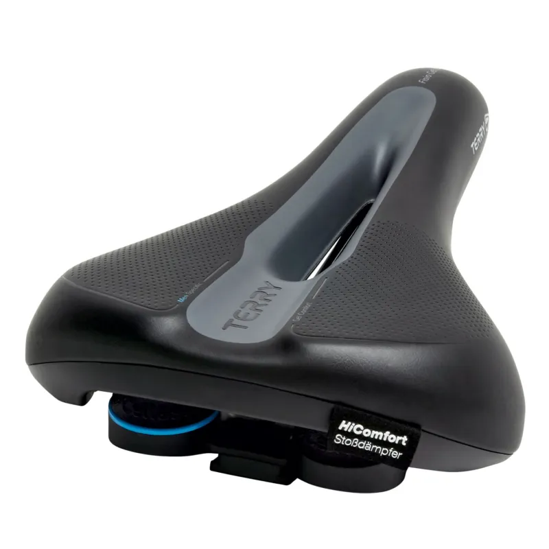 Nur Heute Terry Fisio Flex Gel Max Men Sattel - black - Größe 12-15 cm
