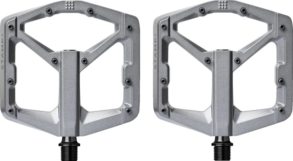 Crankbrothers Stamp 3 Large Magnesium Plattform-Pedale - grey - Größe One Size Bestpreis