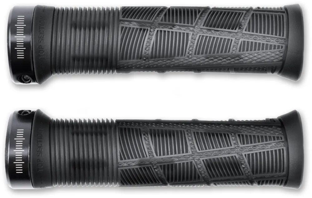 Cube ACID DISRUPT Lock-On Griffe - translucent black - Größe Ø 32,5 mm / 138 mm Solange Der Vorrat Reicht