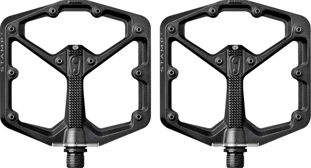Sichere Zahlung Crankbrothers Stamp 7 Large Plattform-Pedale - black - Größe large