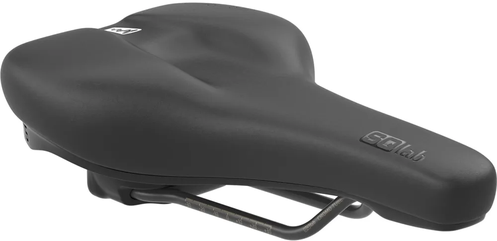 SQlab Sattel 602 M-D active 2.1 CrMo - black - Größe 16 CM Sonderaktion